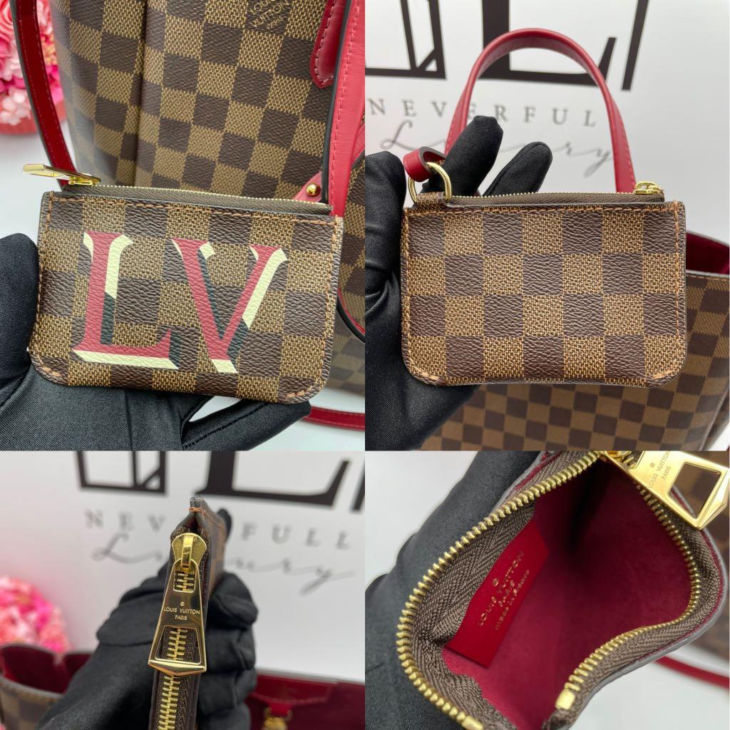 Louis Vuitton Damier Ebene Belmont MM Cherry Berry