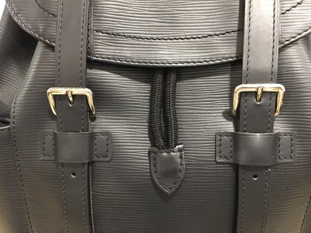 Louis Vuitton Black Epi Leather Christopher MM Backpack Louis Vuitton