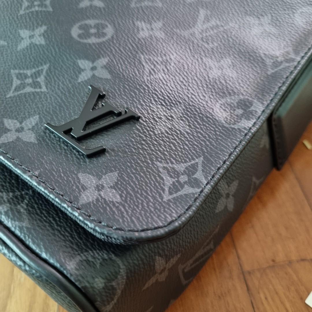Louis Vuitton LV PM District Messenger Bag Monogram Eclipse Black Canvas  Leather, Luxury, Bags & Wallets on Carousell