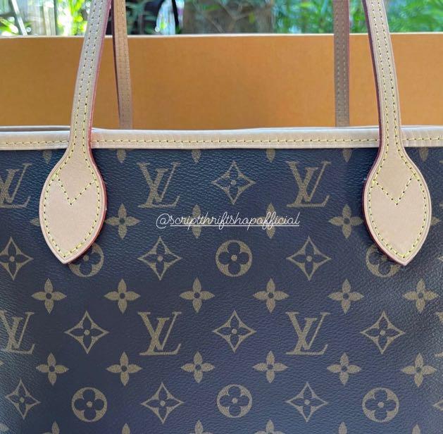 LOUIS VUITTON M41177 NEVERFULL MM CHERRY MONOGRAM CANVAS CA1108, Luxury,  Bags & Wallets on Carousell