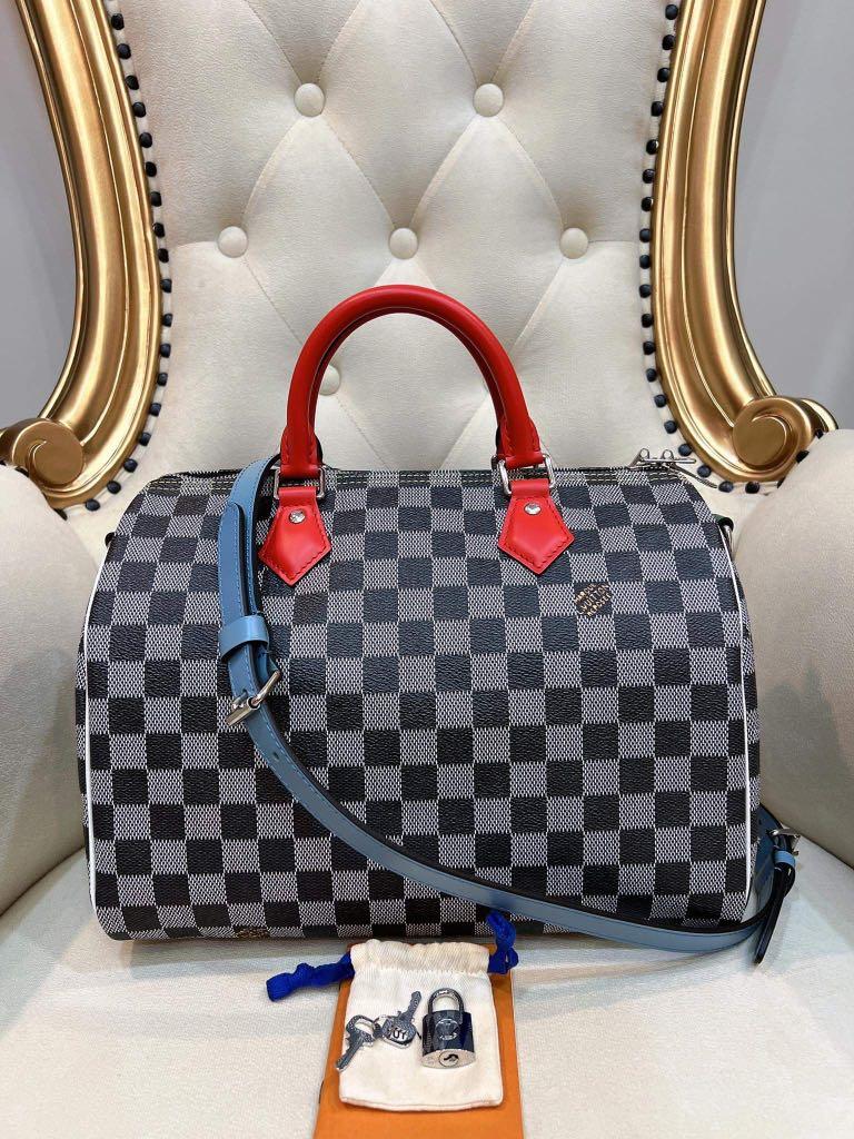 Brand New Louis Vuitton Speedy Bandouliere 30 Damier Ebene. LV Speedy  Bandou 30 Damier. Complete. MICROCHIP, Luxury, Bags & Wallets on Carousell