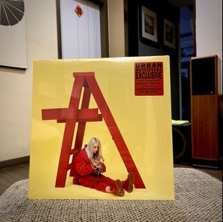 Happier Than Ever' Exclusive Golden Yellow Vinyl