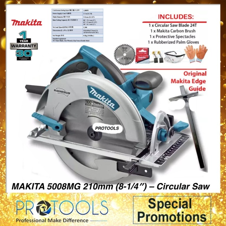 MAKITA 5008MG 210mm 8 1 4 Circular Saw Furniture Home