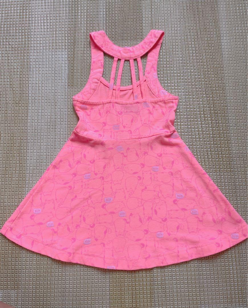 mango pink cut out dress Mango Asymmetrical Dress With Cut Out - Pink
