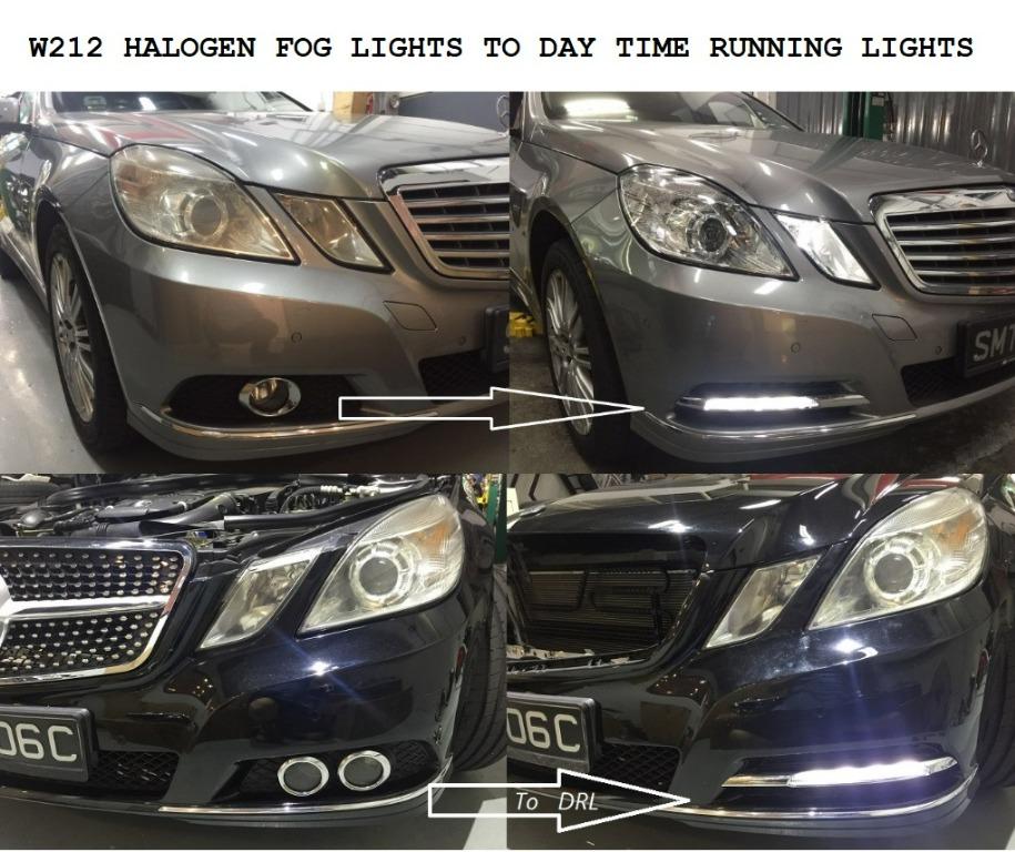 TangMiGe Fog Lights compatible with MB C200 C230 C300 C350 CL550 CL600 CLS500 CLS550 E200 E300 E350 E500 E550 E63 AMG GL320 GL500 GL550 GLK250 CLK350 ML320 ML350 ML550 S550 S600 Clear 