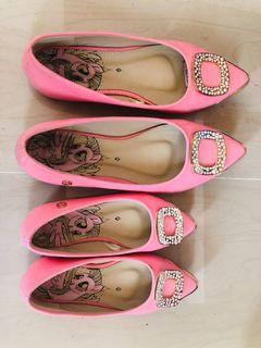 Mother and daughter shoes