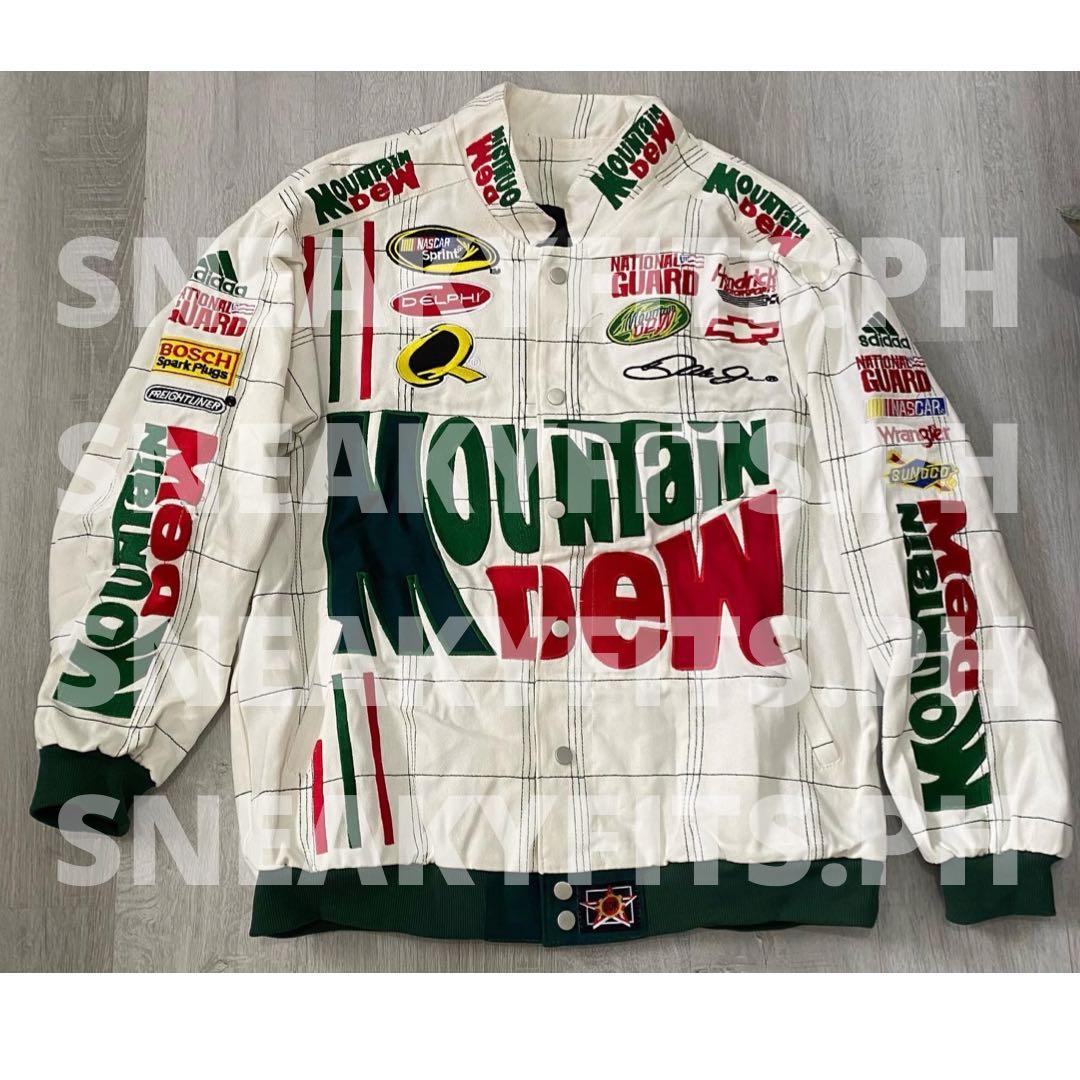 Mountain Dew Varsity Racing Jacket Men s Fashion Coats Jackets and Outerwear on Carousell