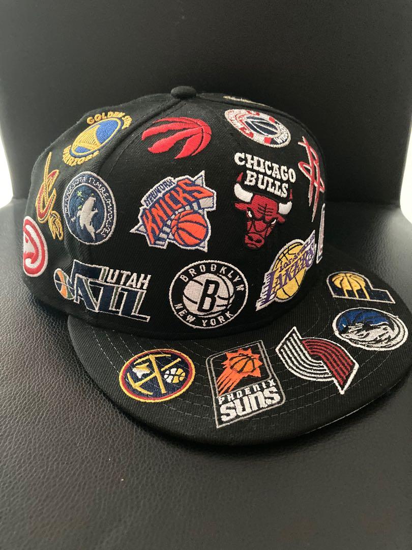 NEW ERA NBA Allover Royal Fitted cap