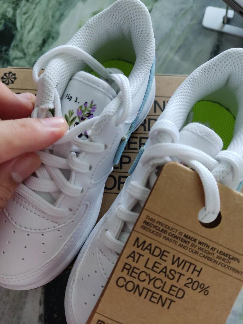 Nike air force 1 canvas white outlet