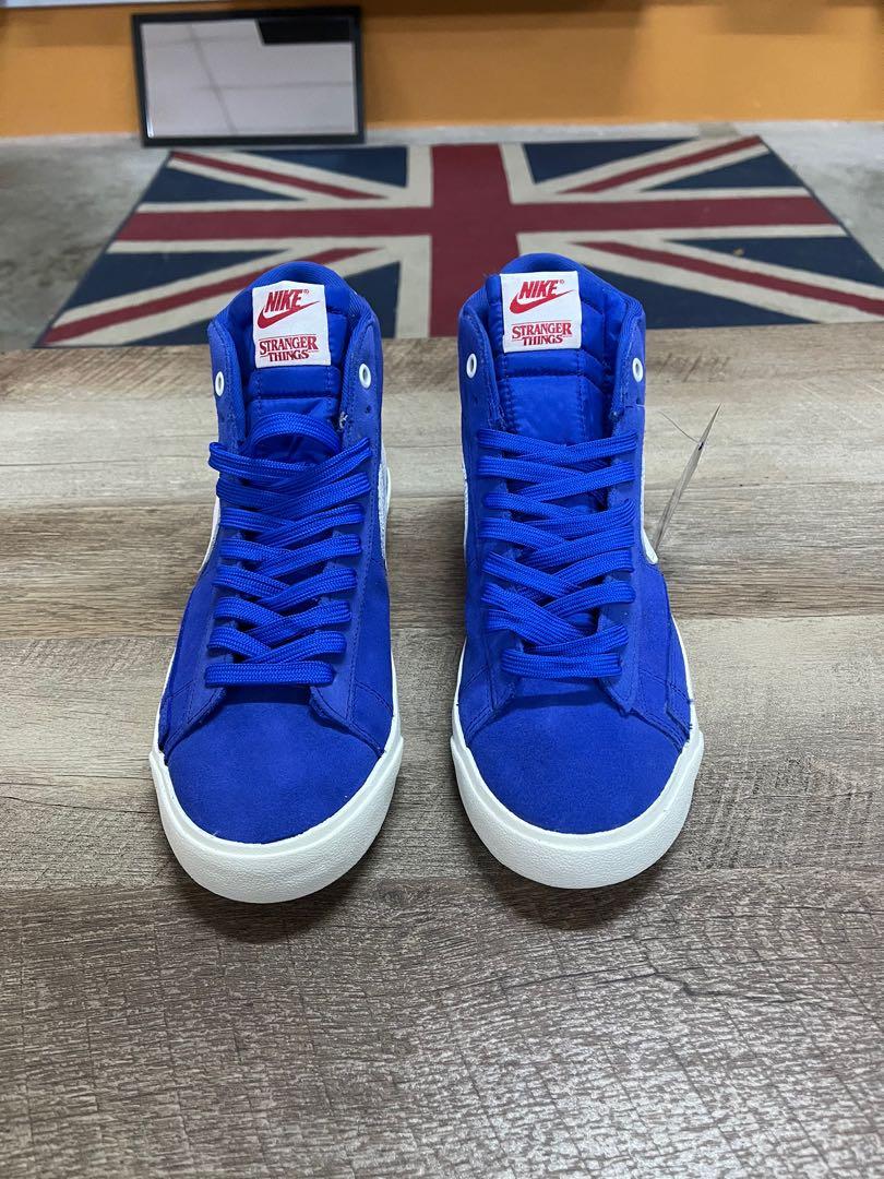 Nike stranger things blazer blue top