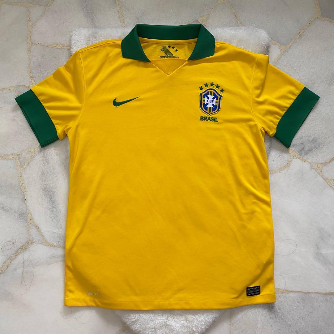 CBF Brazil Soccer Football Polo Jersey Shirt 2020 2021 