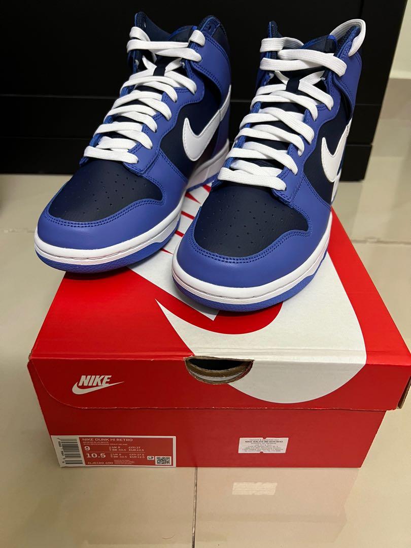 nike dunk high obsidian
