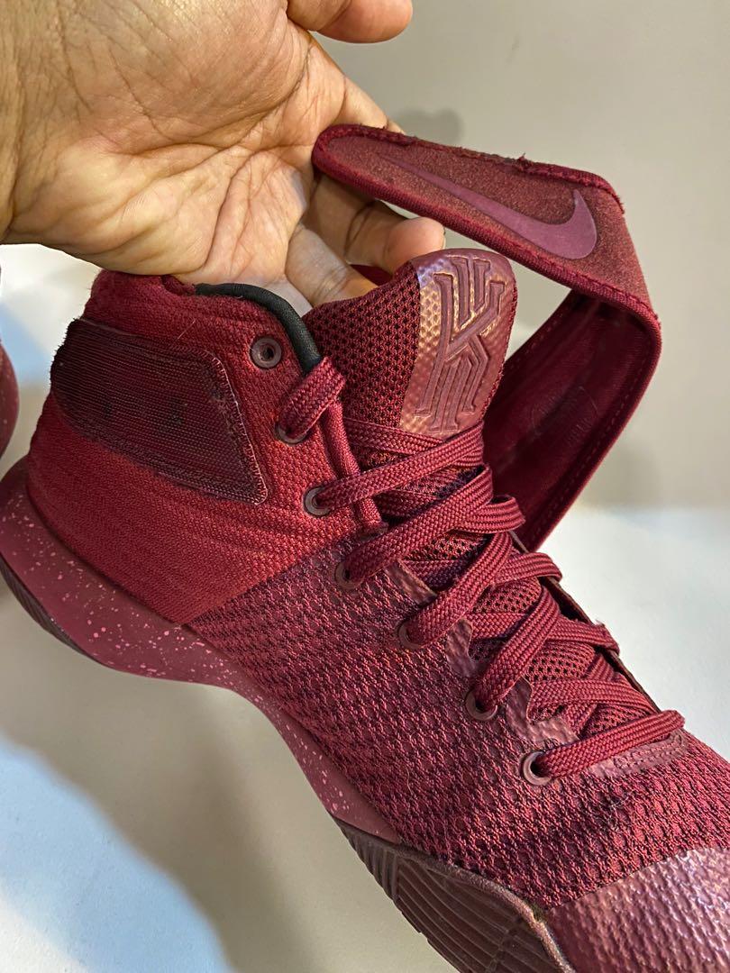 Nike Kyrie 2 Triple Red 7.5 UK Men s Fashion Footwear