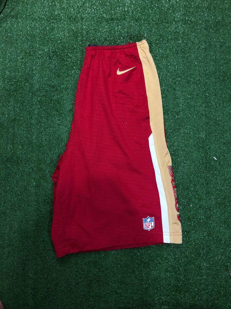 Nike NFL Shorts San Francisco 49ers Men s Fashion Bottoms