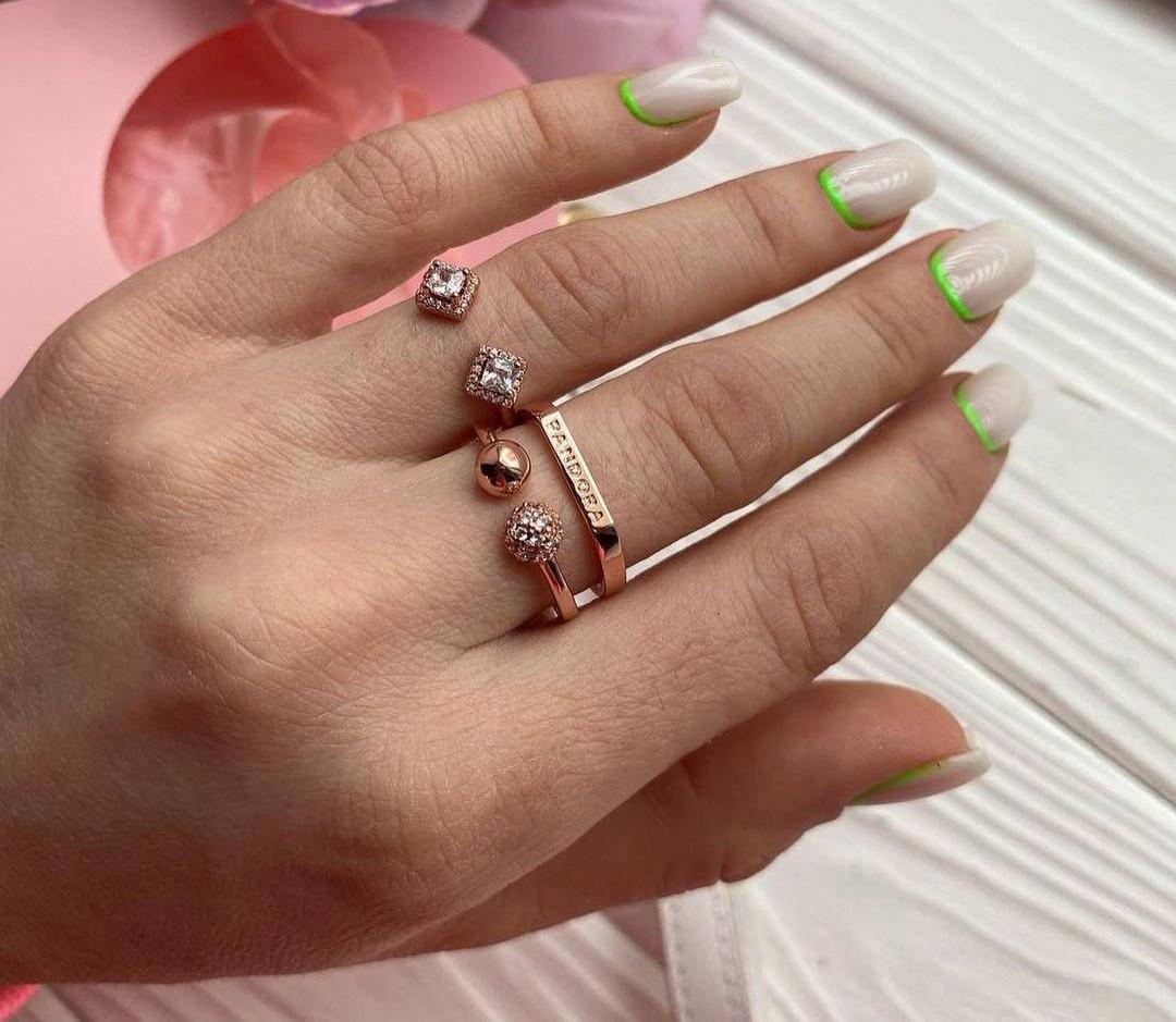 Pandora rose deals gold open ring