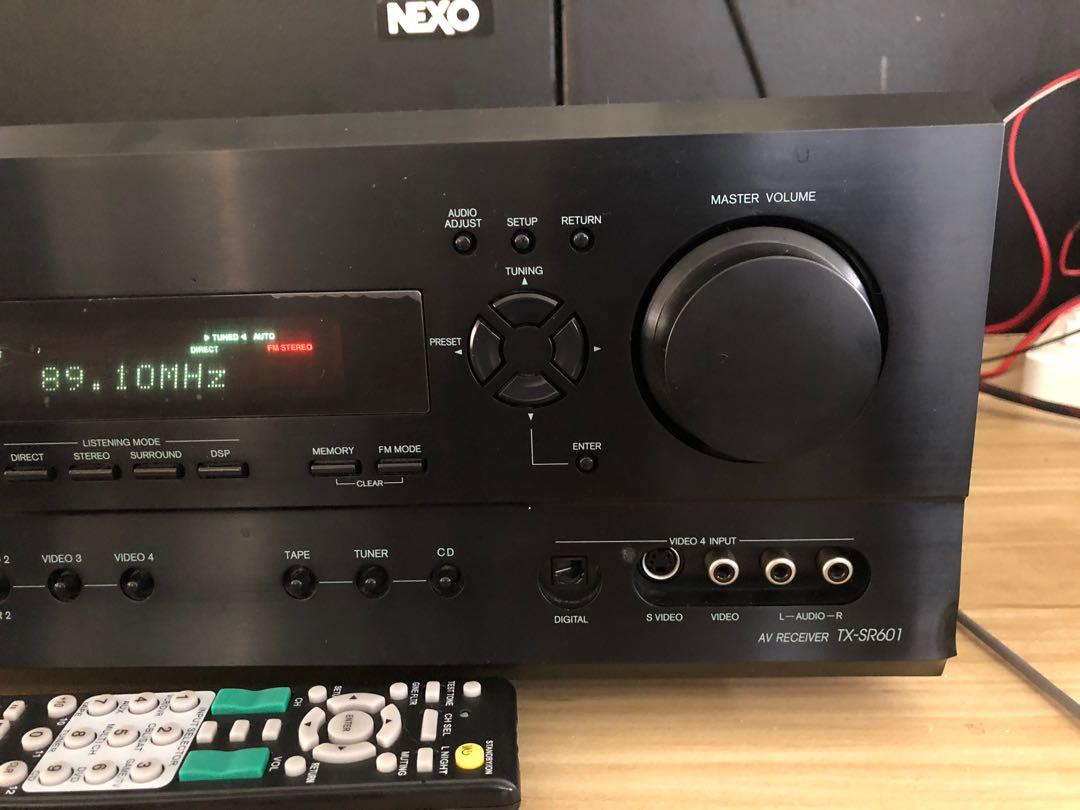 ONKYO TXSR601 A/V Receiver 6.1 ch 510w with remote, Audio, Soundbars