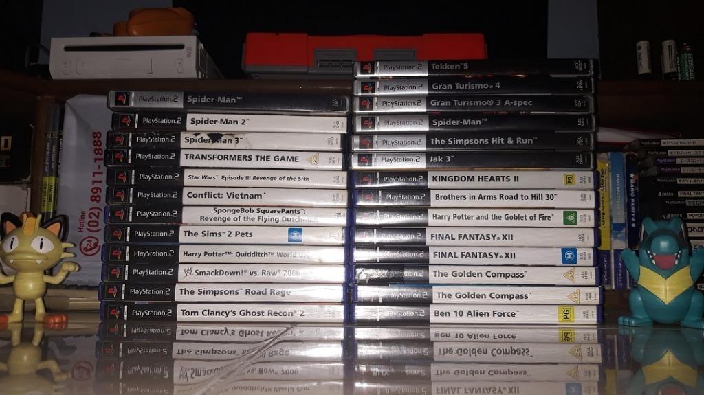Original Playstation 2 Games (for PAL region), Video Gaming, Video ...