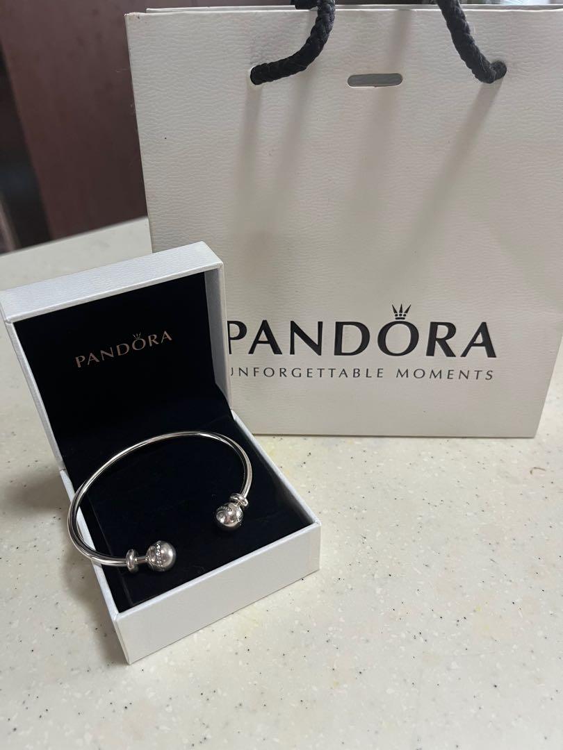 アクセサリー Pandora Open Bangle Pandora Open Bangle, Women's Fashion, Jewelry & Organisers
