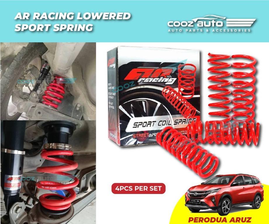 Perodua Aruz AR Racing Lowered Sport Coil Spring, Auto Accessories on ...