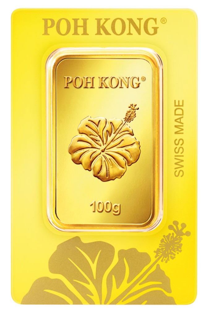 Poh kong shop gold plate