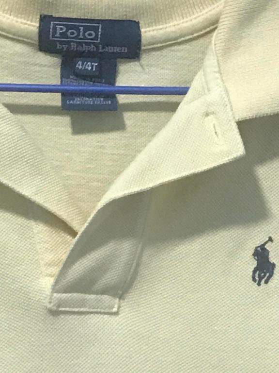 POLO RALPH LAUREN POLO SHIRT SIZE 4T AUTHENTIC, Babies & Kids, Babies &  Kids Fashion on Carousell