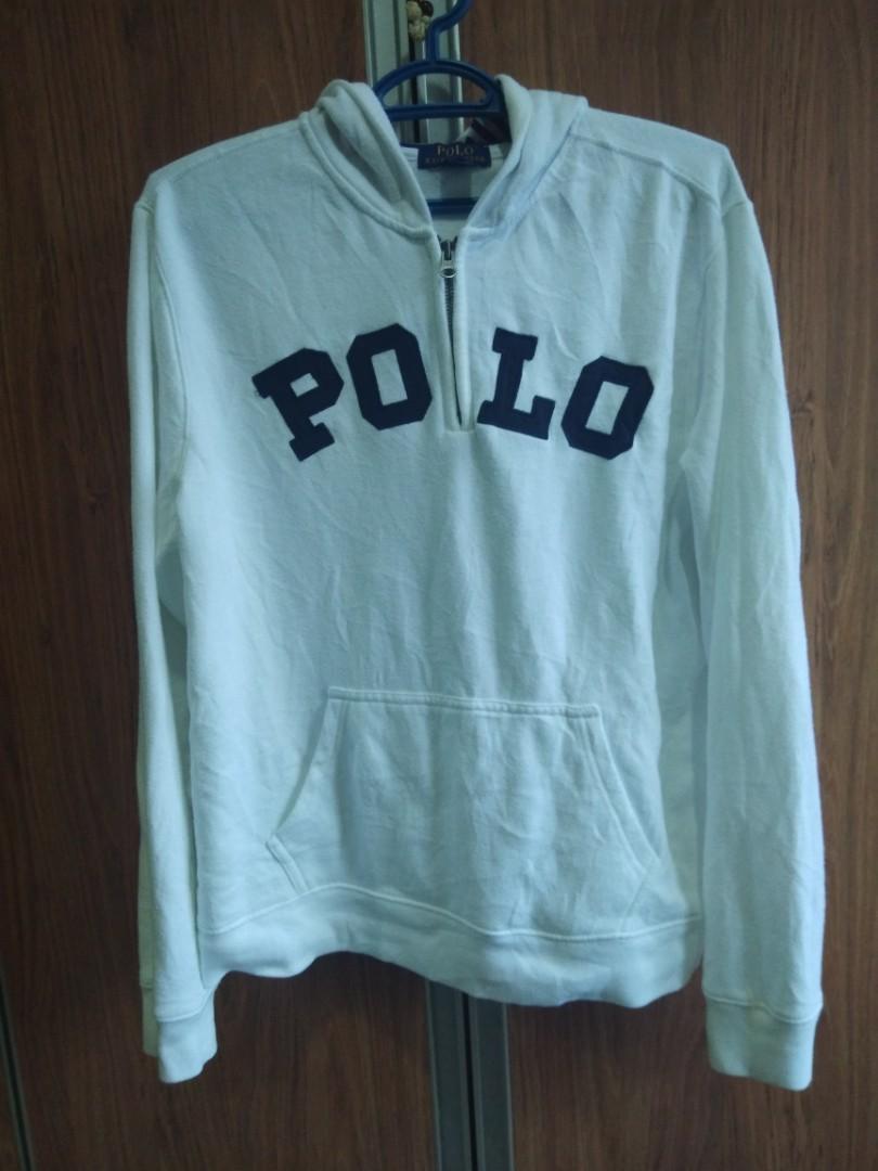 Polo spellout hoodie clearance