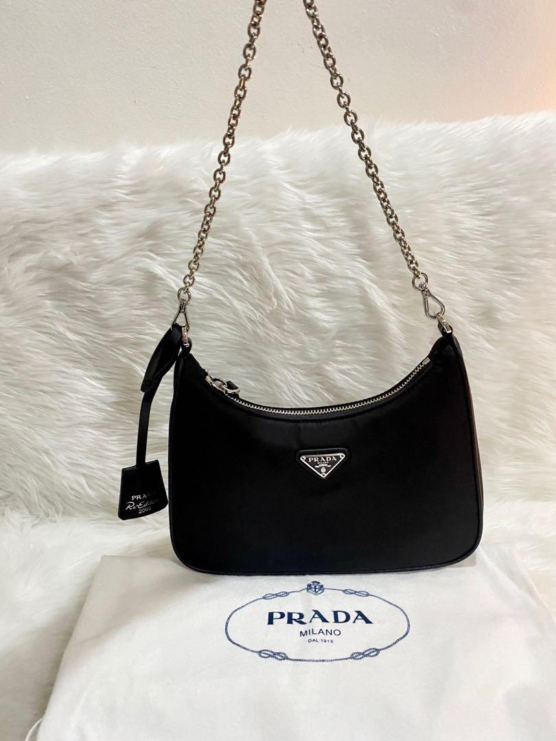 How To Spot Fake Prada Re-Edition 2005 Nylon Shoulder Bag – LegitGrails