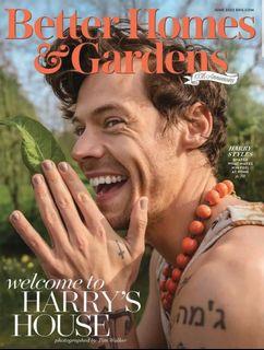 ON HAND! HARRY STYLES MAGAZINE BETTER HOMES AND GARDENS ONE DIRECTION 1D NOT CD