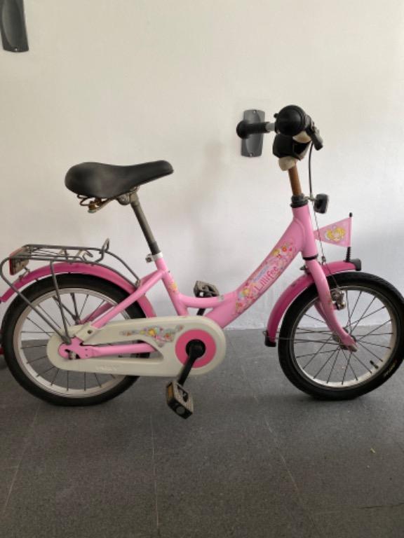 Bike Fashion Principessa Lillifee - Guanti Da Ciclismo Per Bambini, Rosa E Bianco, Taglia 6, Antivento E Protettivi