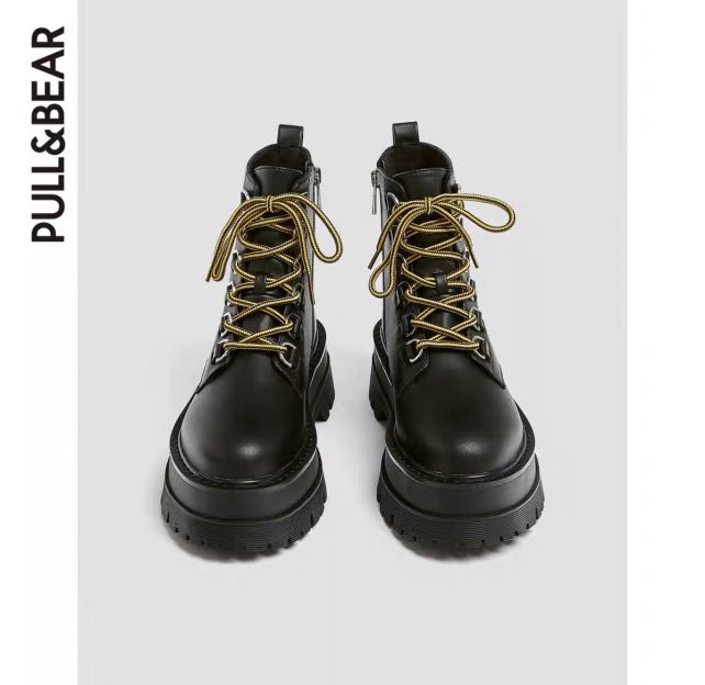 Pull Bear women boots Women s Fashion Footwear Boots on Carousell