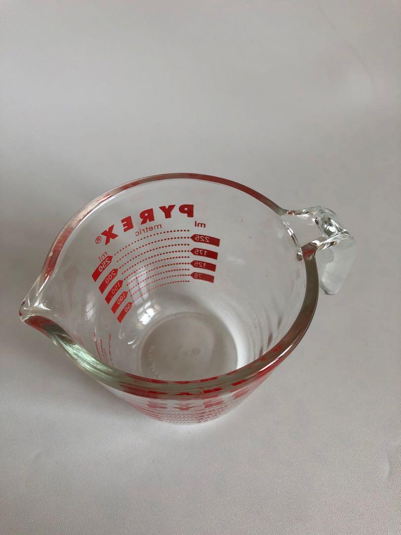 Pyrex Gelas Takar Gelas Ukur 250ml Kaca Beling Made In Usa Kitchen And Appliances Di Carousell 7694