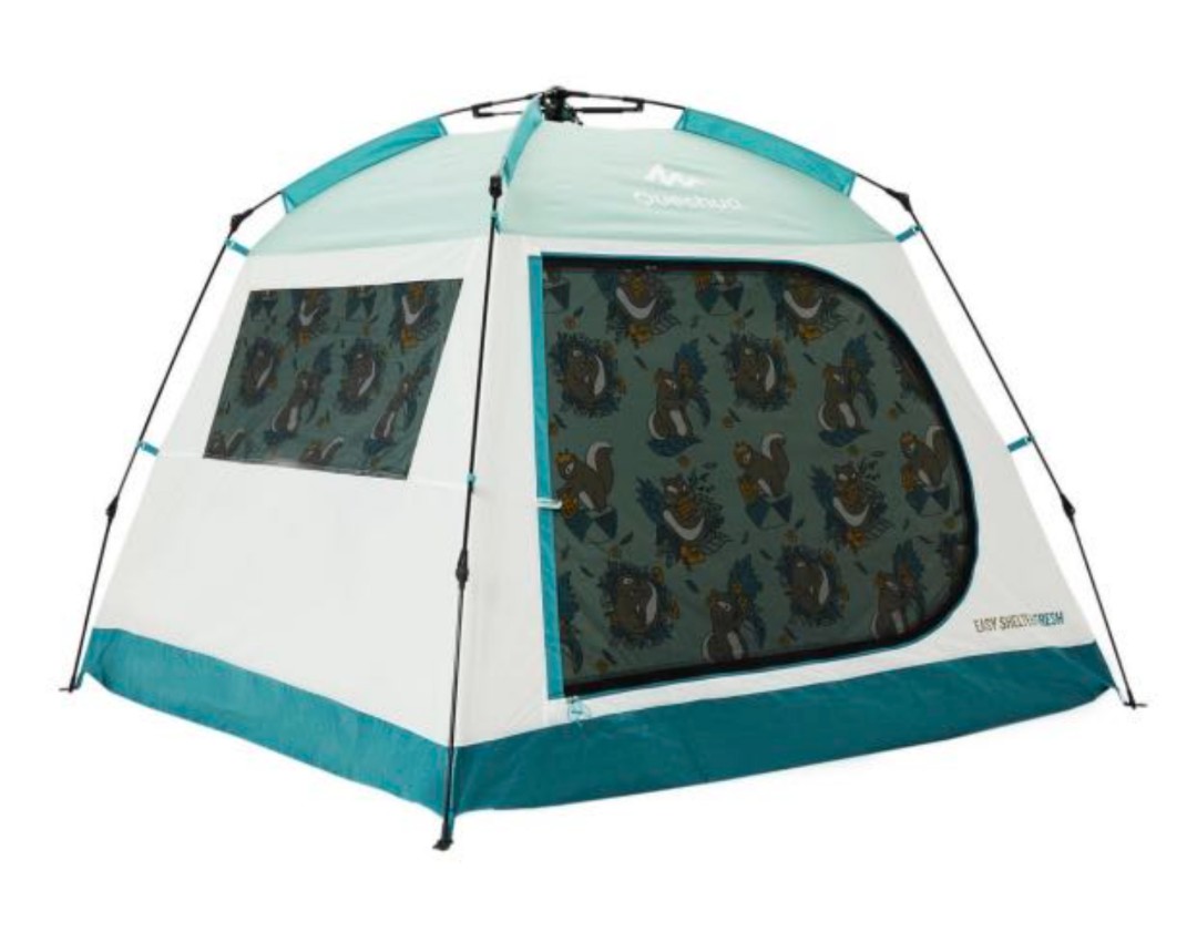 Quechua 4 person Easy Shelter Tent Decathlon, 運動產品, 行山及露營 Carousell