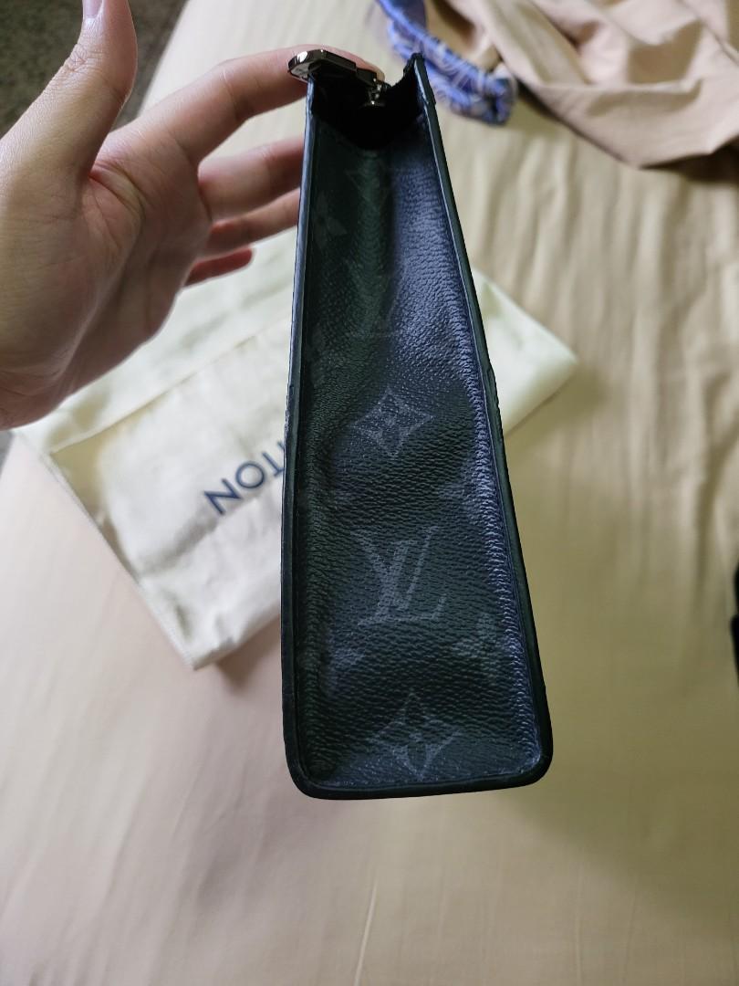Louis Vuitton, Bags, Louis Vuitton Monogram Eclipse Split Pochette Voyage  Mm Limited Edition