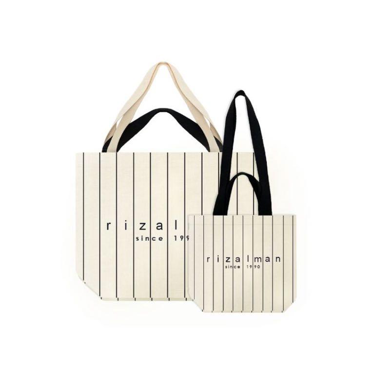 Rizalman Canvas Tote Bag, Luxury, Bags u0026 Wallets on Carousell