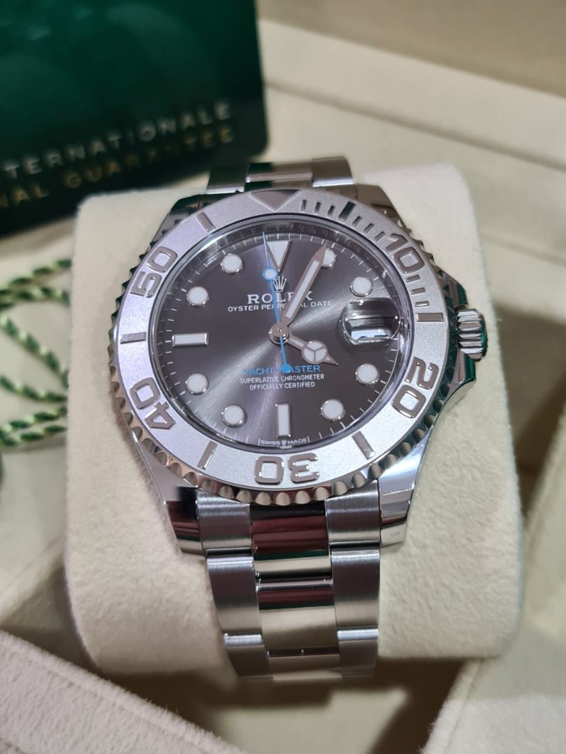 Rolex Yacht Master 37mm Rhodium Dial 