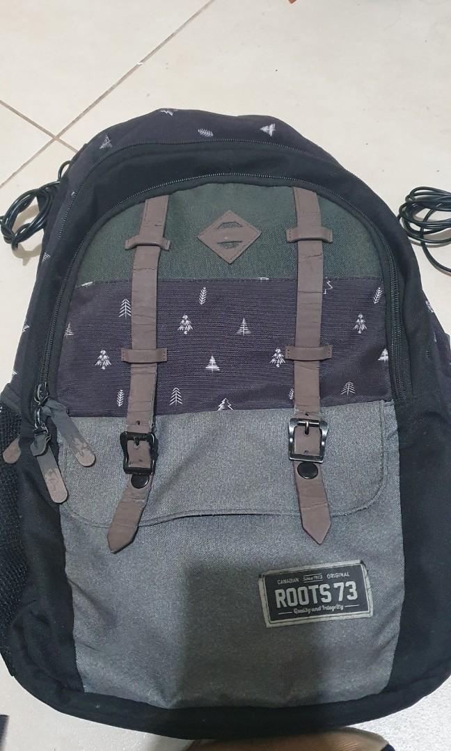 Roots Canada Backpack with laptop compartment, Men's Fashion, Bags ...