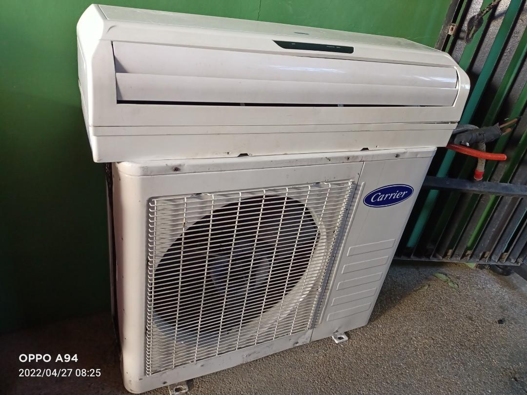 RUSH! Decluttering! Aircon, King bed frame, ofc chair, TV stand