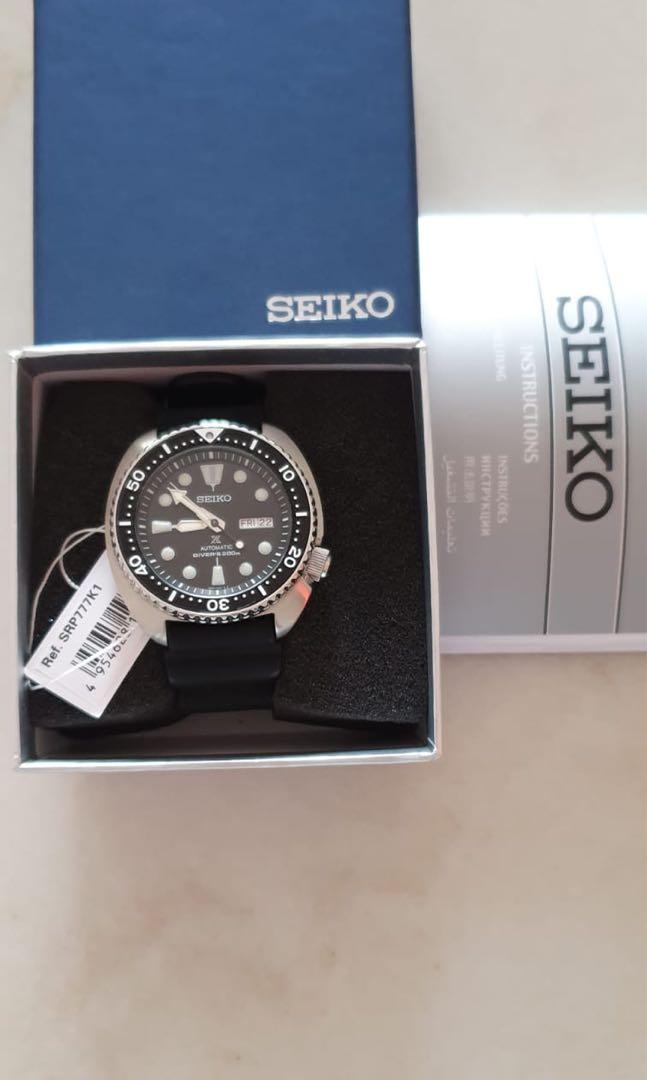 Seiko turtle SRP777K nego Men s Fashion Watches Accessories Watches on Carousell