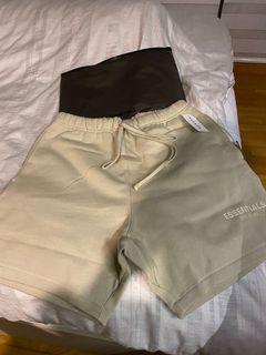 Size S Fear Of God Essentials Wheat Sweat Shorts
