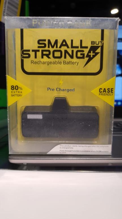 Small But Strong Rechargeable Battery Power Bank406097272641966080