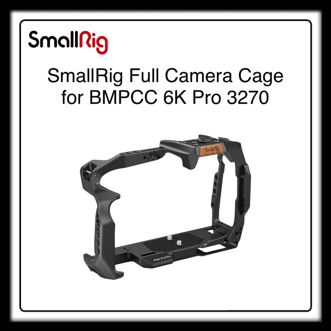 SmallRig Full Camera Cage for BMPCC 6K Pro 3270, Photography
