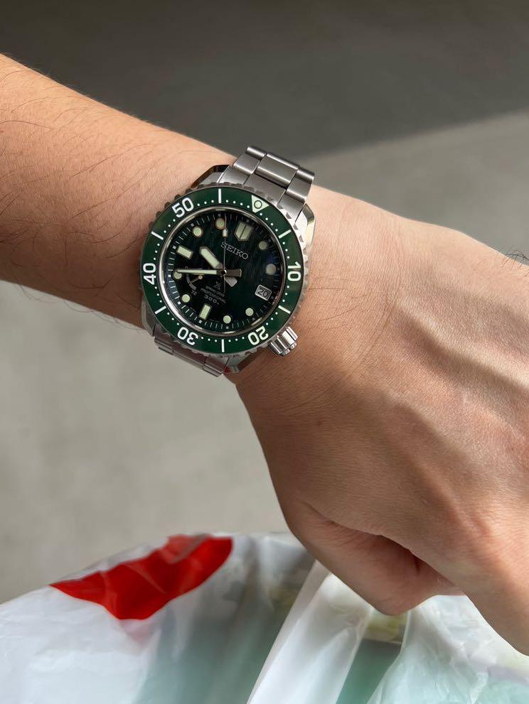 SNR045 Seiko Prospex LX Green Limited Edition, Luxury, Watches on Carousell