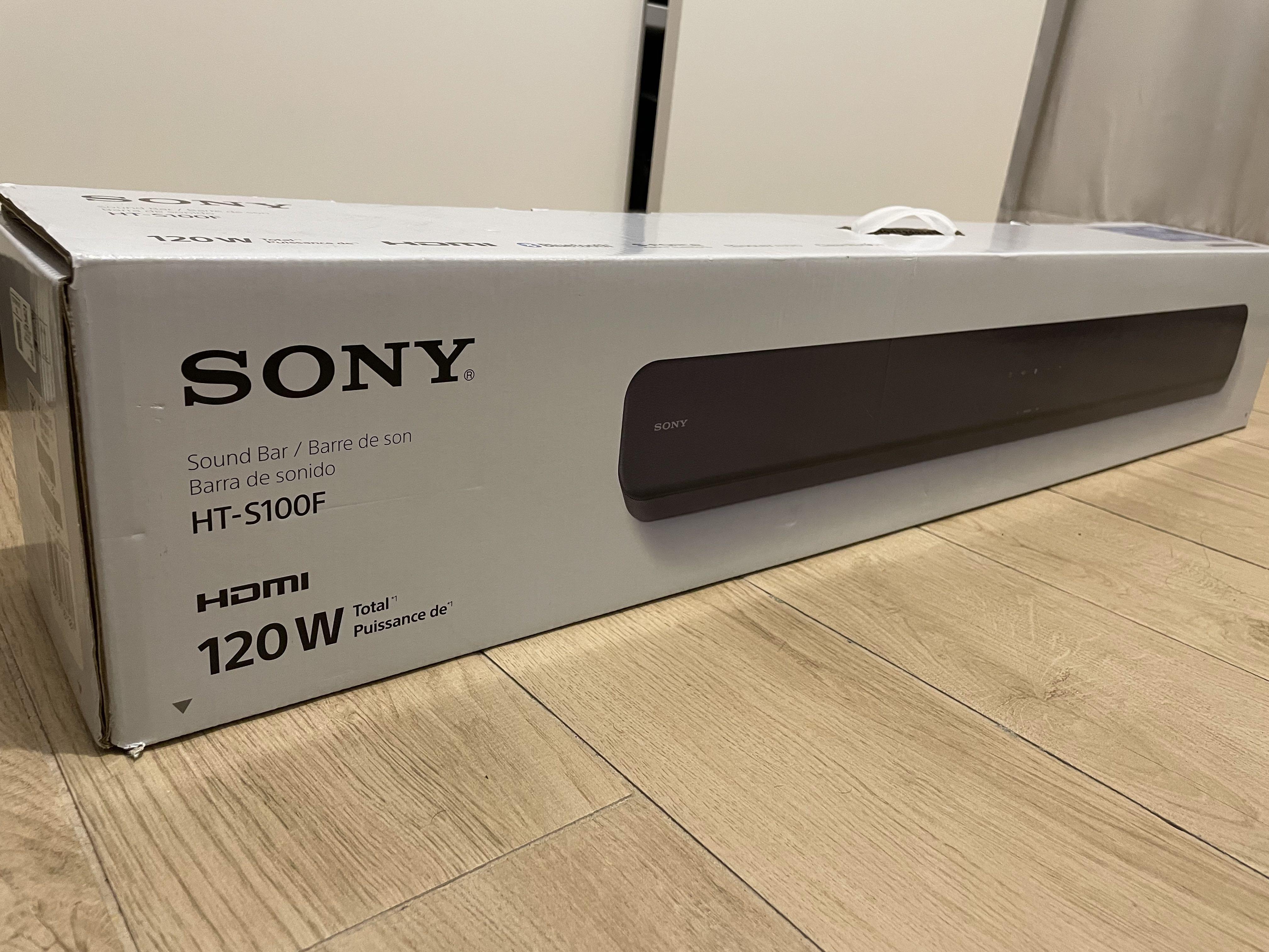 全新]Sony HT-S100F 2.0 soundbar （保養至23年7月）, 音響器材