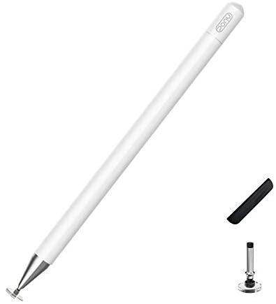 White Extendable Mini Stylus Touch Screen LCD Display Pen for Smartphones 