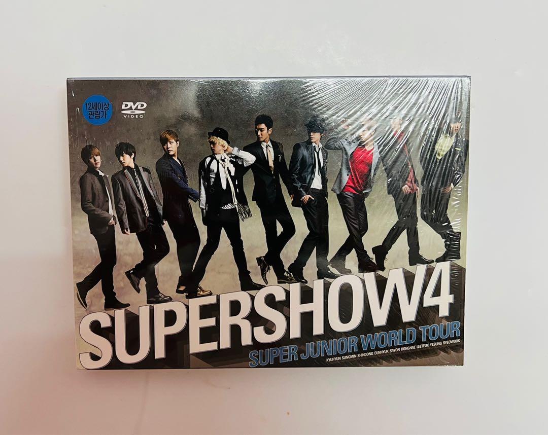 珍藏］Super Junior - SUPERSHOW4 DVD, 興趣及遊戲, 音樂、樂器& 配件