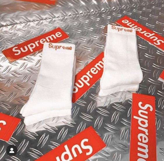 Fake top supreme socks