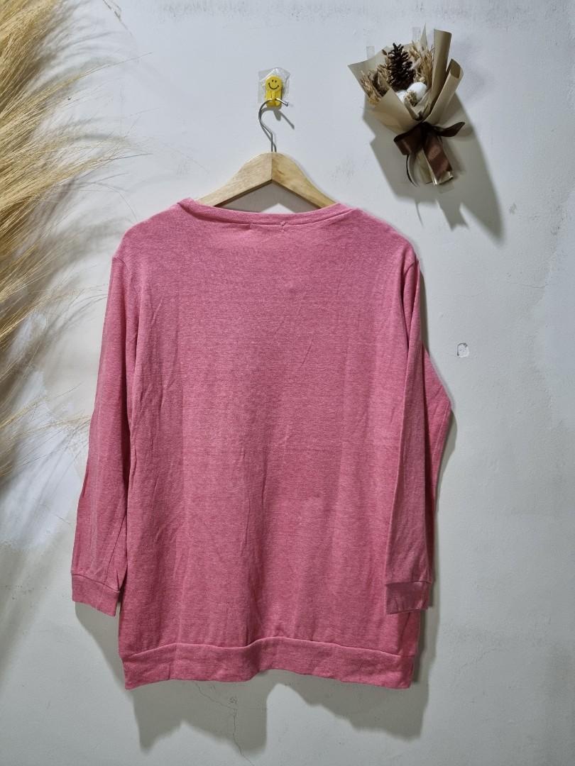 Sweater pink shop polos