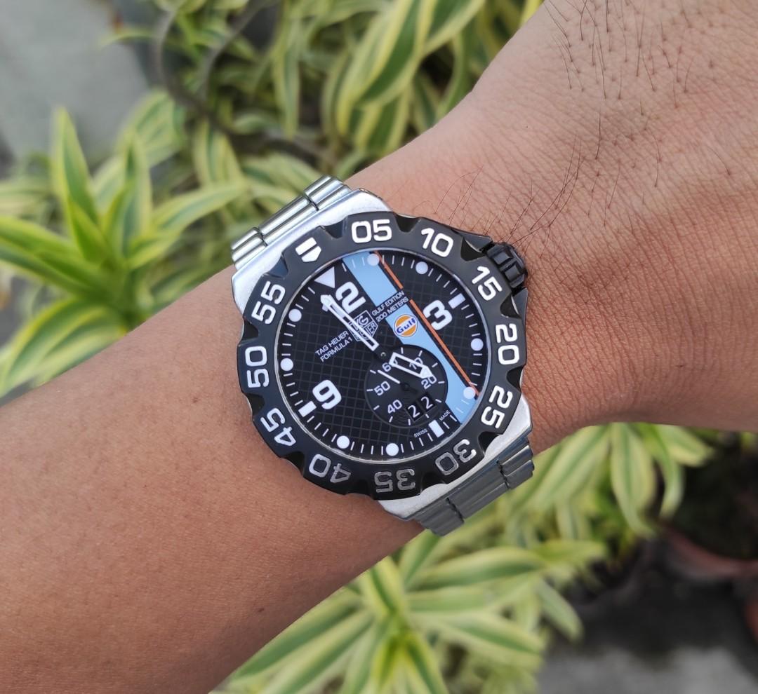 Tag heuer sale f1 gulf