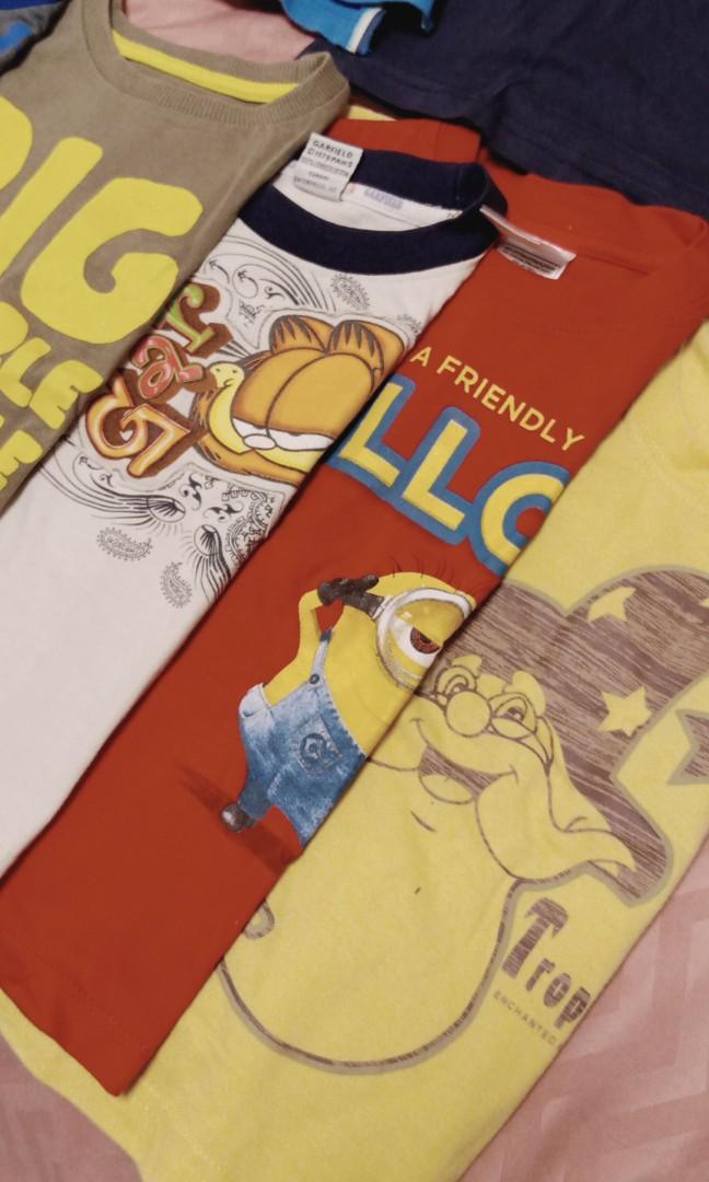 Take all Kids shirt (Category: Babies & Kids Fashion) located in Marikina City. Submitted by dadiferds (Listing ID 1157513857, Image 3). Description: Take all kids shirt for ages 2-3 yo. taking care of the items. good condition..