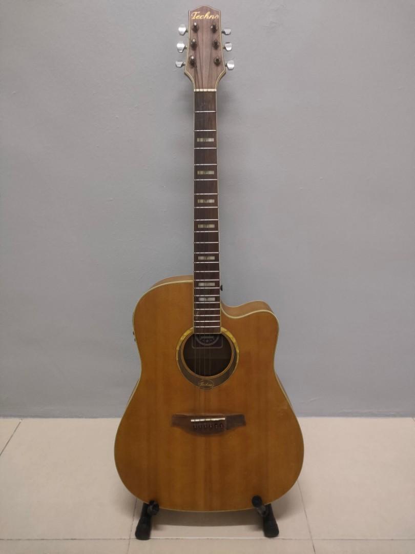 Techno shop acoustic guitar